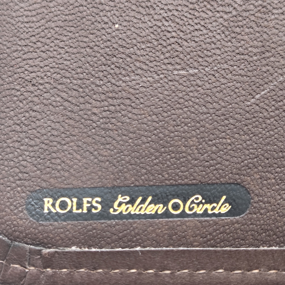 Rolfs Dark Brown Leather Wallet- Buttery Soft